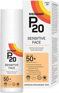Защита лица от солнца Riemann Sensitive Face Protector Solar SPF50
