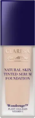 Тональная сыворотка-флюид Foundation Claresa Natural Skin Tinted Serum Foundation