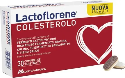 Таблетки Montefarmaco Lactoflorene Cholesterol