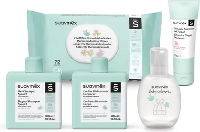 Гель-шампунь и Увлажняющий лосьон Комплект Suavinex