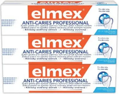 Зубная паста Elmex Anti Caries Professional Трио