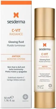 Сыворотка-флюид для сияния Sesderma C Vit Radiance Glowing Fluid Antioxidant Booster System