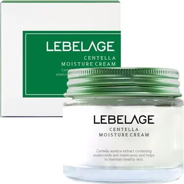 Крем для лица Lebelage Centella Moisture Cream с мадекассосидом и азиатикозидом