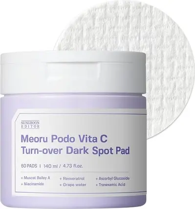 Тонер-пэды Sungboon Meoru Podo Vita C Turn-Over Pad