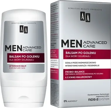 Aftershave Balm AA Cosmetics Advanced Care For Mature Skin