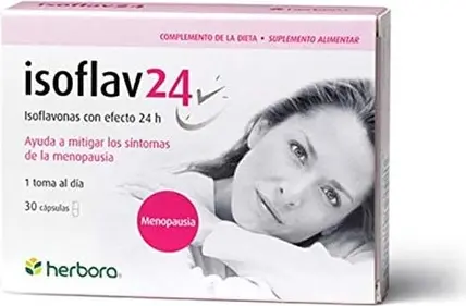 Растительные капсулы Herbora Isoflav 24