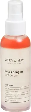 Спрем-сыворотка с розой Mary & May Collagen Mist Serum