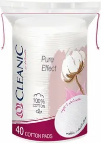 Cosmetic Pads Cleanic Round