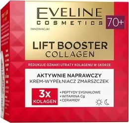Cream Eveline Cosmetics Lift Booster Collagen Wrinkle Filler Cream 70
