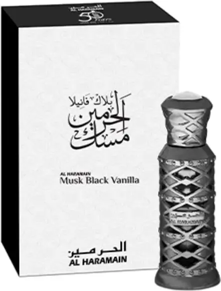 Масляный парфюм Attar Oil Al Haramain Musk Black Vanilla