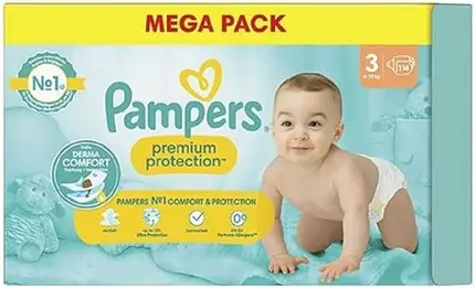 Подгузники Pampers Premium Protection