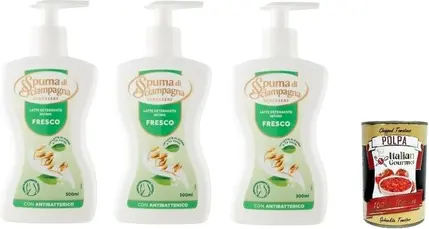 Cleansing Milk Italian Gourmet Spuma Di Sciampagna Fresh Intimate Cleansing Milk + Italian Gourmet Tomato Pulp