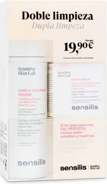 Набор для очищения лица Sensilis Gentle Cleansing Mousse + Calm In Balm