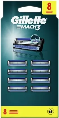 Сменные кассеты Gillette Mach3