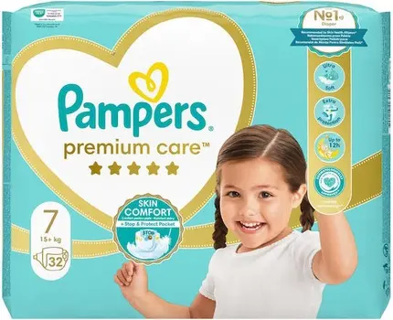Подгузники Pampers Premium Care