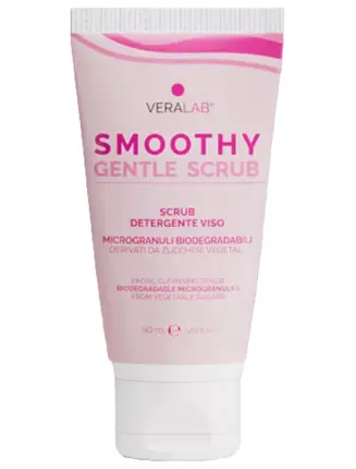 Скраб для лица Veralab Smoothy Gentle Scrub Отшелушивающий и нежный очищающий скраб для лица