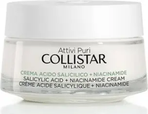 Крем Collistar Pure Actives с салициловой кислотой и ниацинамидом