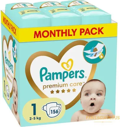 Подгузники Pampers Premium Care