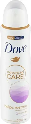 Antiperspirant Spray Dove Advanced Care Clean Touch