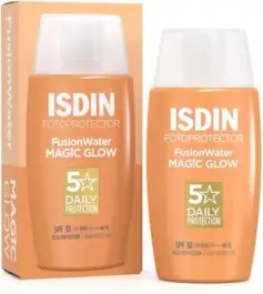 Защита от солнца Isdin Fotoprotector Water Magic Glow SPF 50