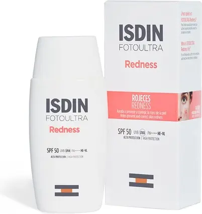 Солнцезащитное средство для лица ISDIN FOTO Ultra Redness SPF50+
