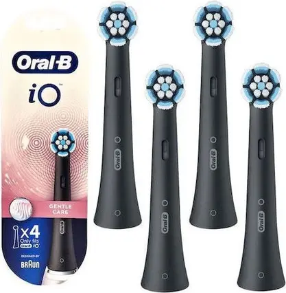 Насадка для зубной щетки Oral-B Io Gentle Care Черная