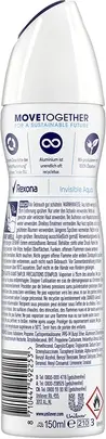 Anti-Perspirant Deodorant Spray Rexona MotionSense Invisible Aqua