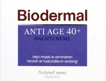 Ночной крем Biodermal Anti-Age 40+