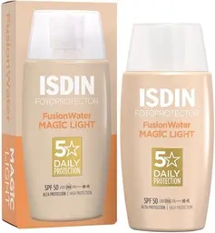 Защита лица от солнца ISDIN Fotoprotector Fusion Water Color Light Spf50