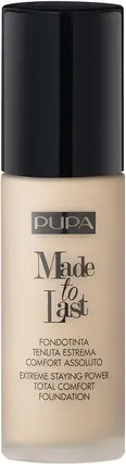 Тональная основа Foundation Pupa Milano Made To Last Total Comfort Foundation Spf10