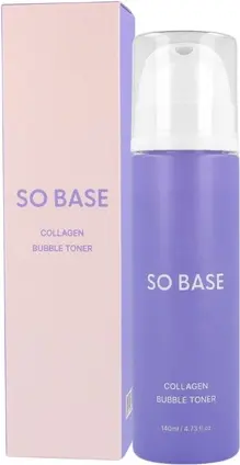Тонер SoBaise So Base Collagen Bubble Toner