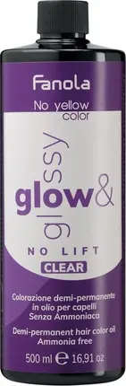 Тонер Glow & Glossy Clear Oil Fanola