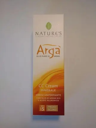 Дневной крем для лица Biosline Arga CC Face Cream Me/Dark