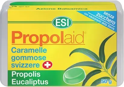 Candy Esi Propolaid Chewy Swiss + Propolis Eucalyptus Sugar Free