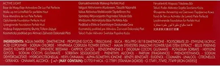 Тональная основа Foundation Pupa Milano Active Light