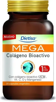 Dietisa Mega Collagen Bioactive UC-II 30 Капсул