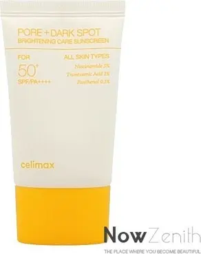 Солнцезащитный крем Celimax Pore + Dark Spot Brightening Care
