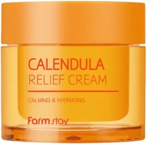 Крем для лица Farmstay Calendula Relief Cream Успокаивающий крем для лица