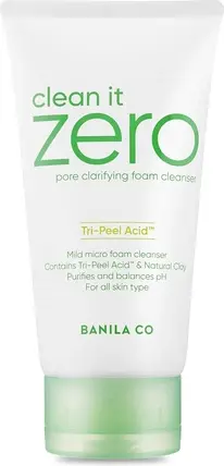 Очищающая пенка Banila Co Clean it Zero Pore Clarifying Foam Cleanser