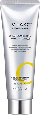 Очищающая пенка Missha Vita C Plus Clear Complexion Foaming Cleanser