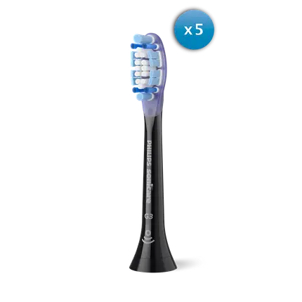 Насадка Philips Sonicare Premium Gum Care Черная, 5 штук