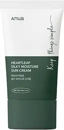 Солнцезащитный крем Anua Heartleaf Silky Moisture Sunscreen