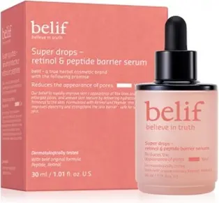 Сыворотка Belif Super Drops Retinol & Peptide Barrier Serum