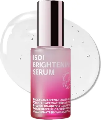 Сыворотка Isoi Осветляющая Сыворотка с Rose PDRN, Усовершенствованная Формула для Устранения Пятен