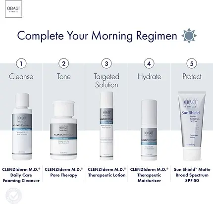 Очищающая пенка для лица Obagi CLENZIderm M.D. Daily Care