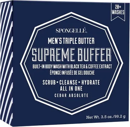 Гель для душа в губке Spongelle Triple Butter Supreme