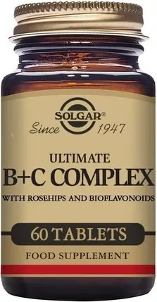 Таблетки Solgar Витамин B + Комплекс C