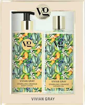 Гель для душа и лосьон для тела Vivian Gray Sparkling Orange Набор