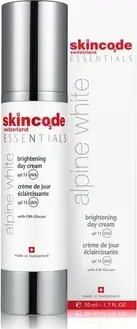 Дневной крем Skincode Alpine White Осветляющий дневной крем с SPF15