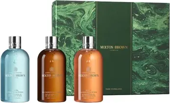Подарочный набор гелей для душа Molton Brown Woody Aromatic Collection